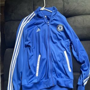 Mens Chelsea Soccer/Football Zip-Up Jacket
